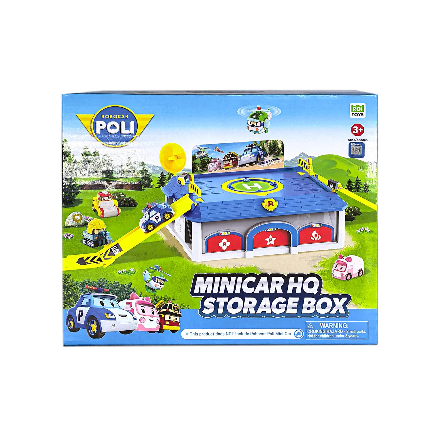 Игровой набор Robocar Poli Штаб-квартира MRT-665 - фото 7