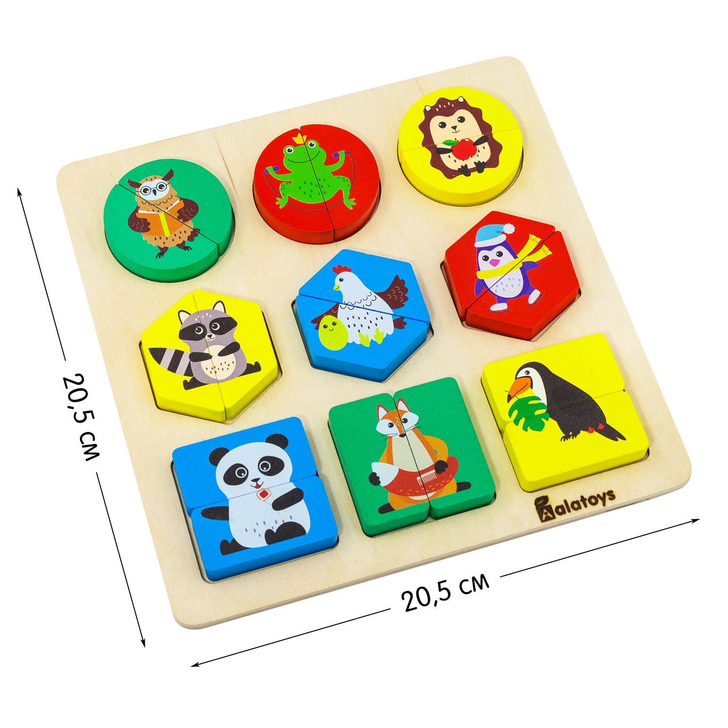 Игрушка Alatoys сортер Животные - фото 6