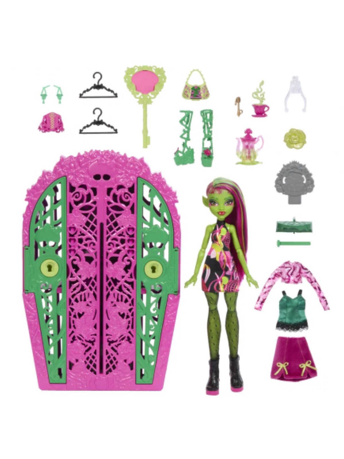 Кукла модельная Monster High Skulltimate Secrets HYT75 Venus Венера высота 27 см HYT75 Venus - фото 2