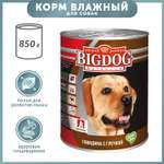 Корм для собак Зоогурман Big Dog 850г говядина с гречкой