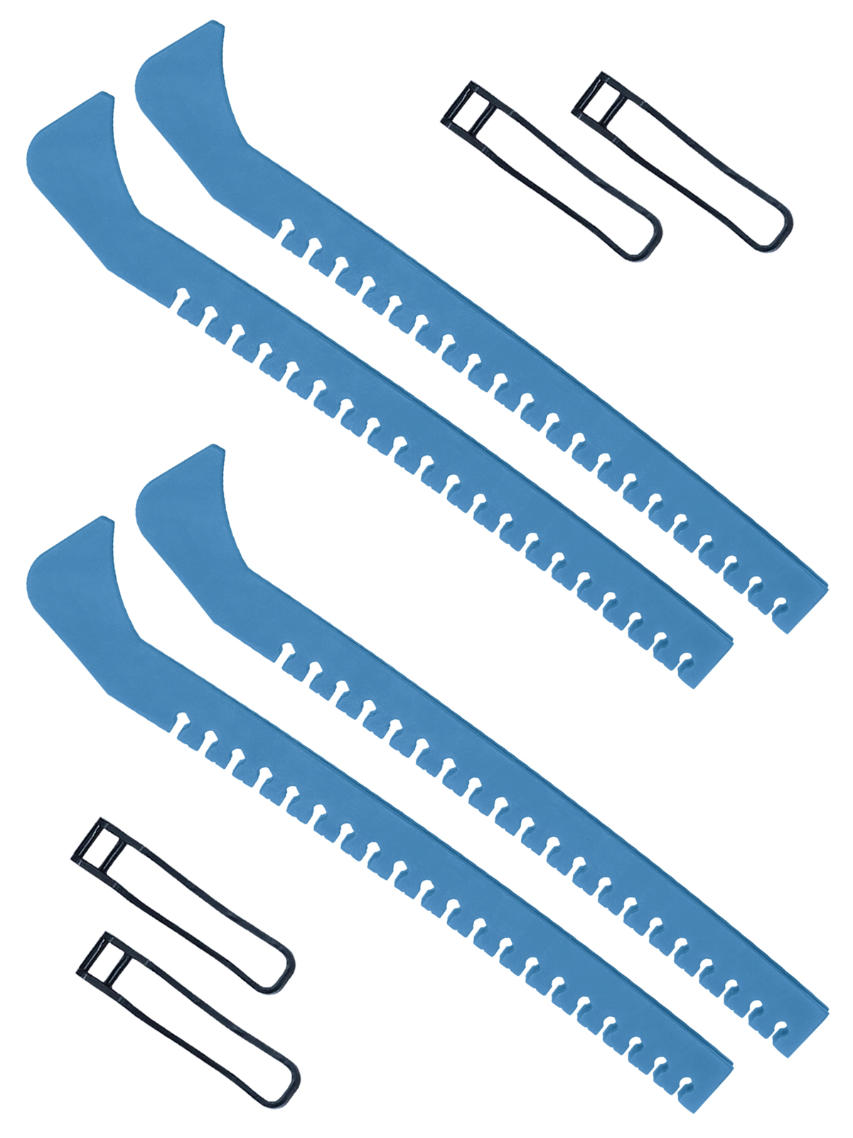 Чехлы для коньков Задира на лезвия универсальные 2 пары - фото 1