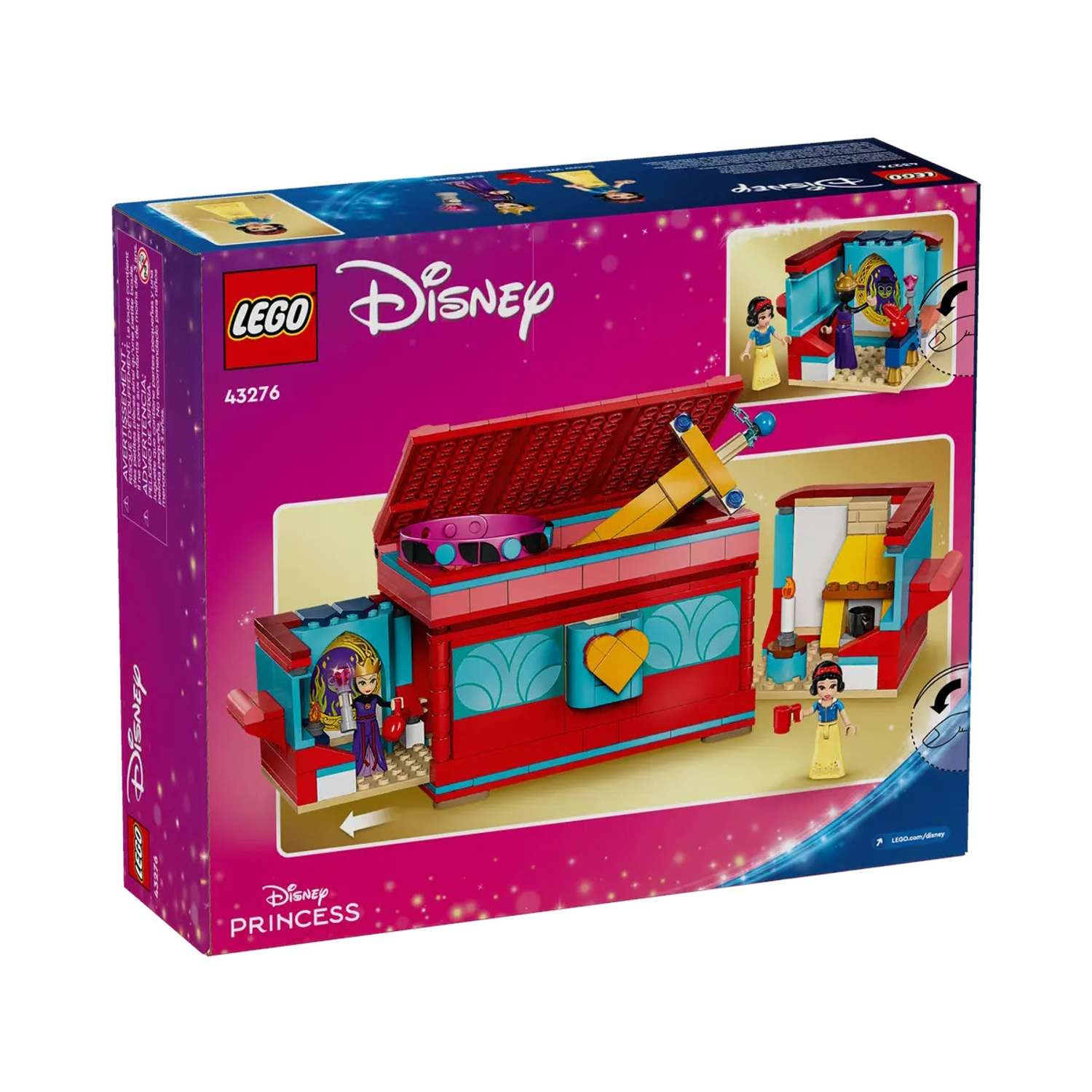 Конструктор LEGO Disney Princess Шкатулка Белоснежки 358 дет. - фото 7