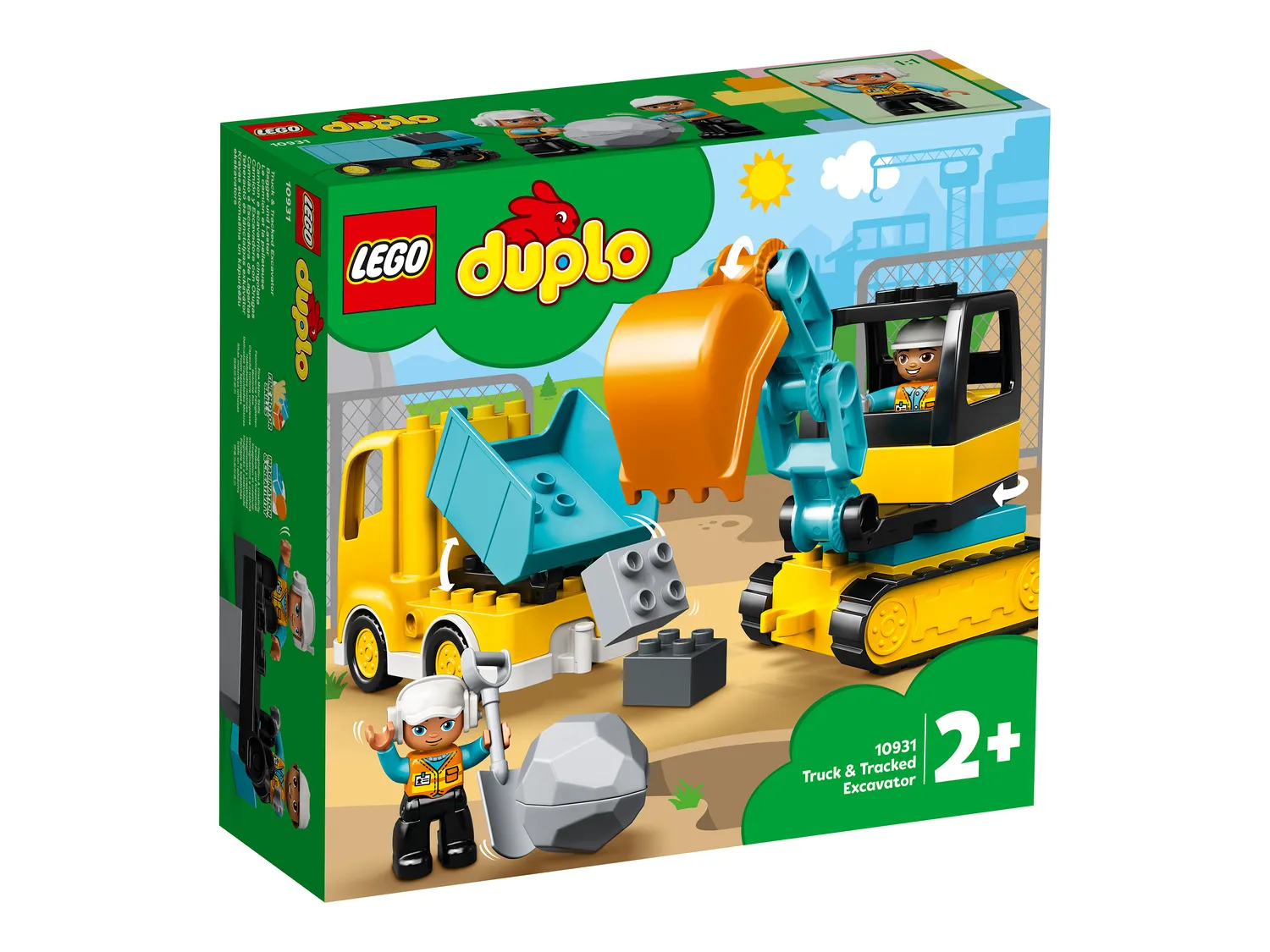 Конструктор LEGO DUPLO 10931 20 дет. - фото 1