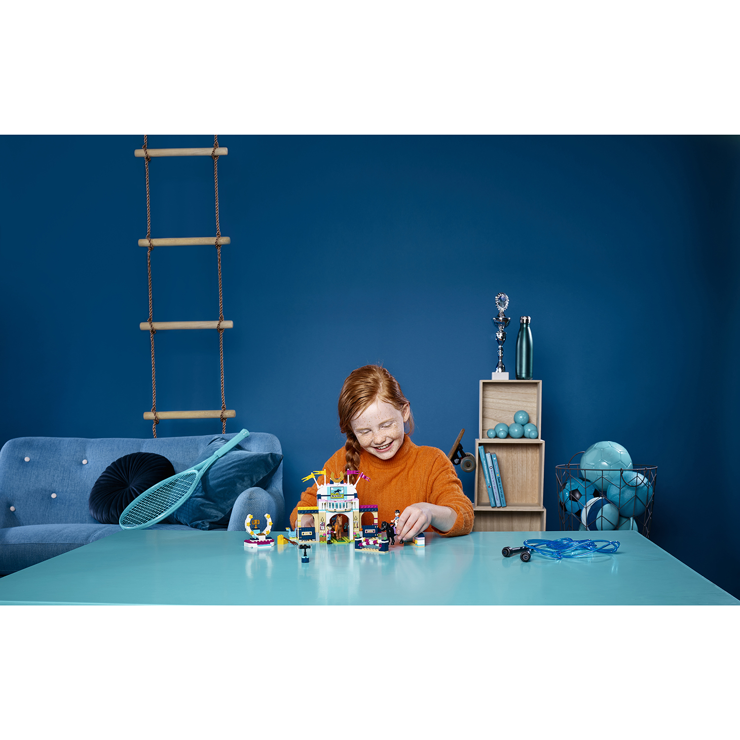 Конструктор LEGO Friends Соревнования по конкуру - фото 4