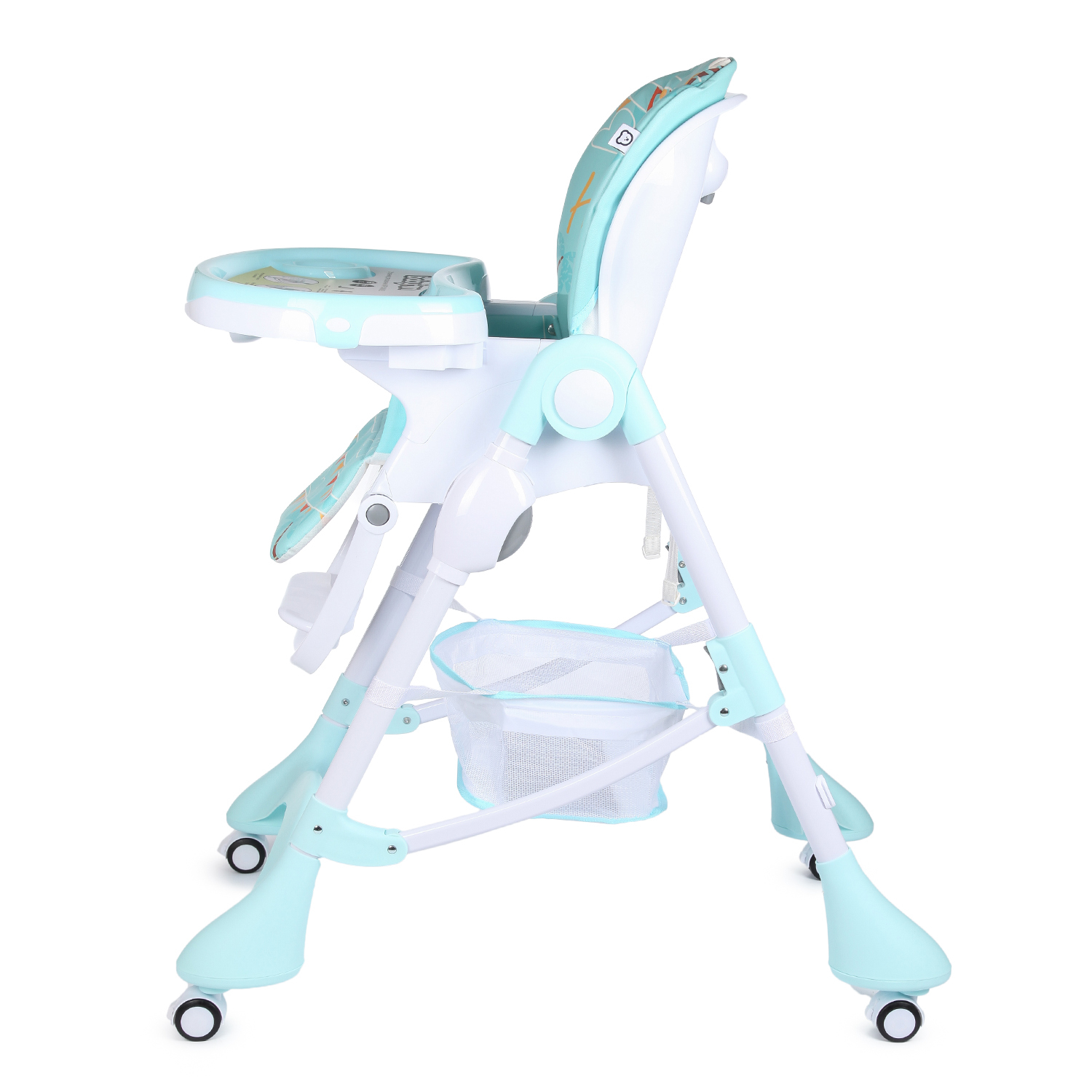 Стульчик для кормления Babyton Happy Animals Blue классический - фото 2