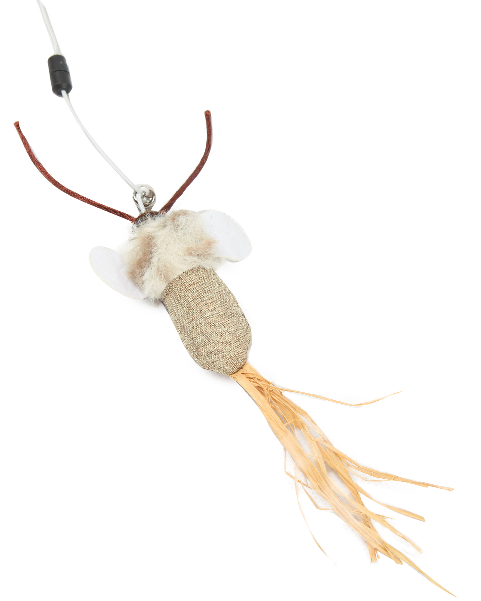 Игрушка для кошек Barbaks Дразнилка с кошачьей мятой и бубенчиком 40см - фото 3