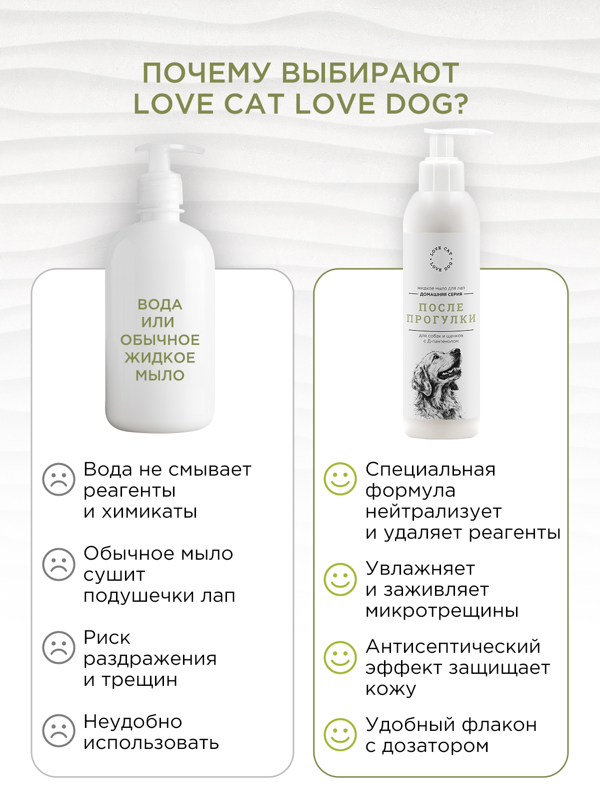 Мыло для лап LOVE CAT LOVE DOG для собак - фото 5