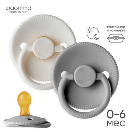 Пустышка Paomma латекс от 0 мес.