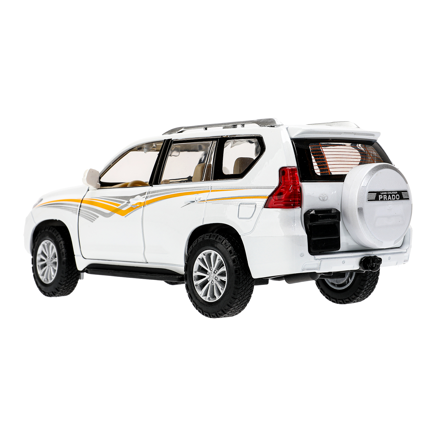 Автомобиль Технопарк Toyota Land Cruiser 1:24 380118 - фото 6