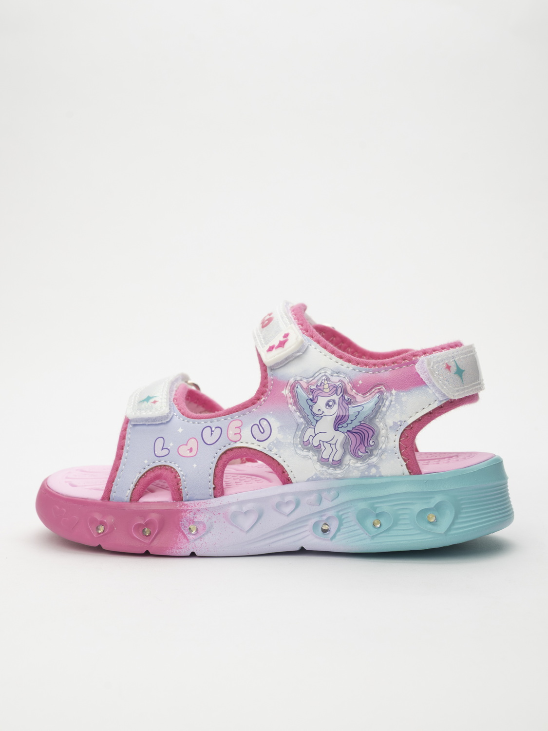 Сандалии TikkaGo 1D07_10182_white-pink-biruza - фото 5