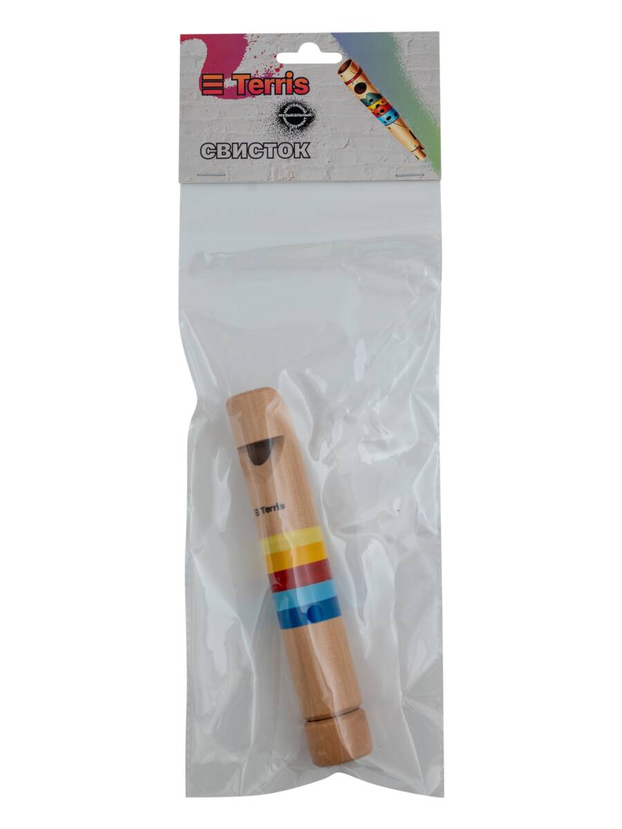 Игрушка музыкальная Terris Свисток XWSL TRB бубен - фото 6