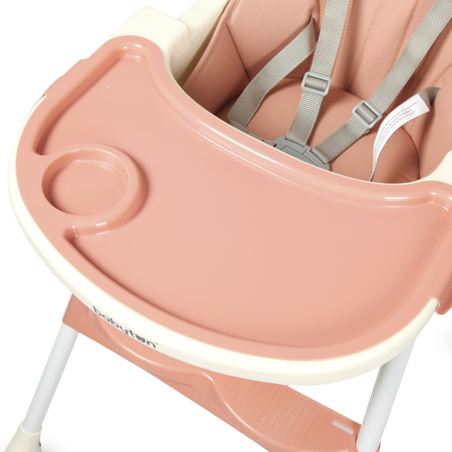 Стульчик для кормления Babyton Bueno Coral трансформер - фото 12