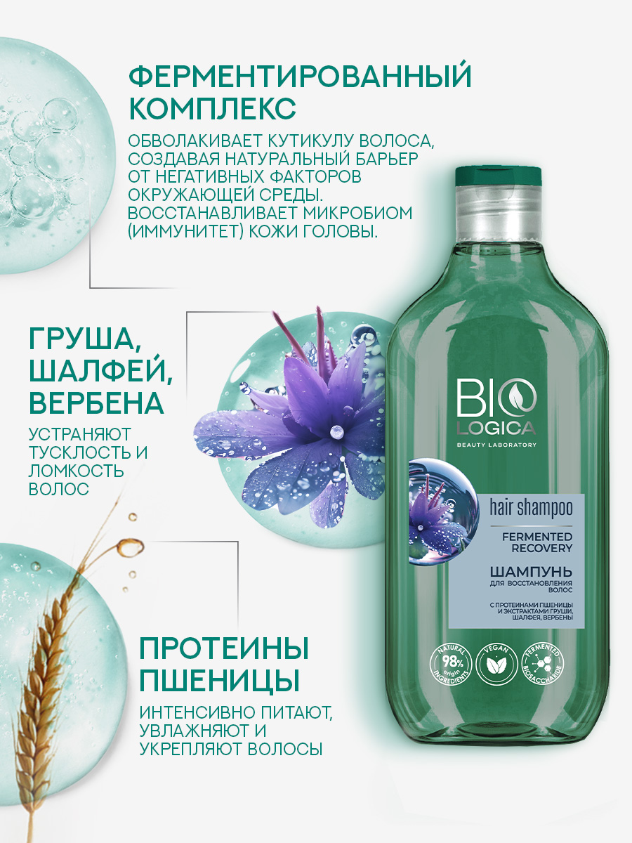 Шампунь Biologica 500 мл - фото 4