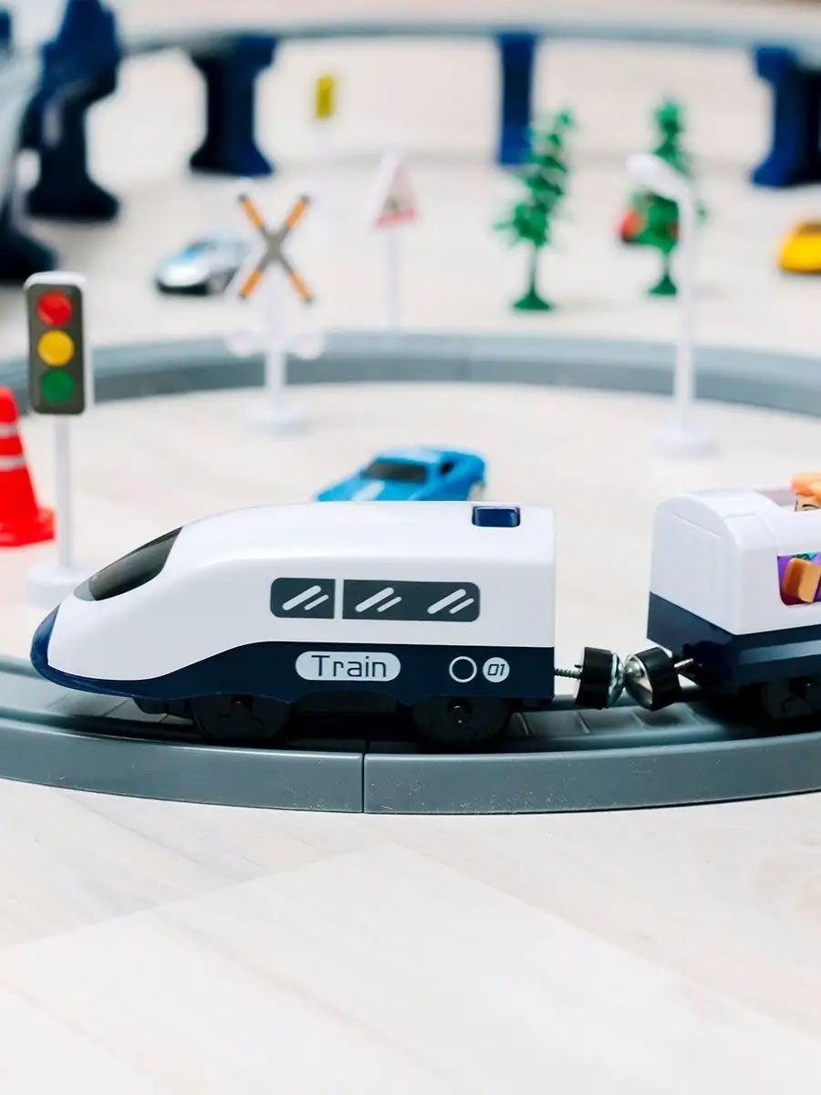 Набор железнодорожный Givito G201-011 - фото 8