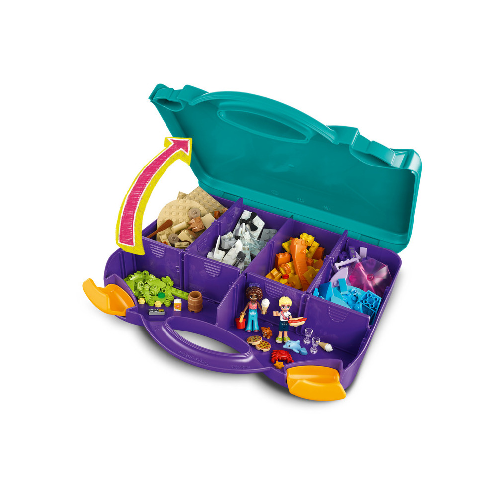 Конструктор LEGO Friends Творческий чемодан Пляж 42672 124 дет. - фото 4