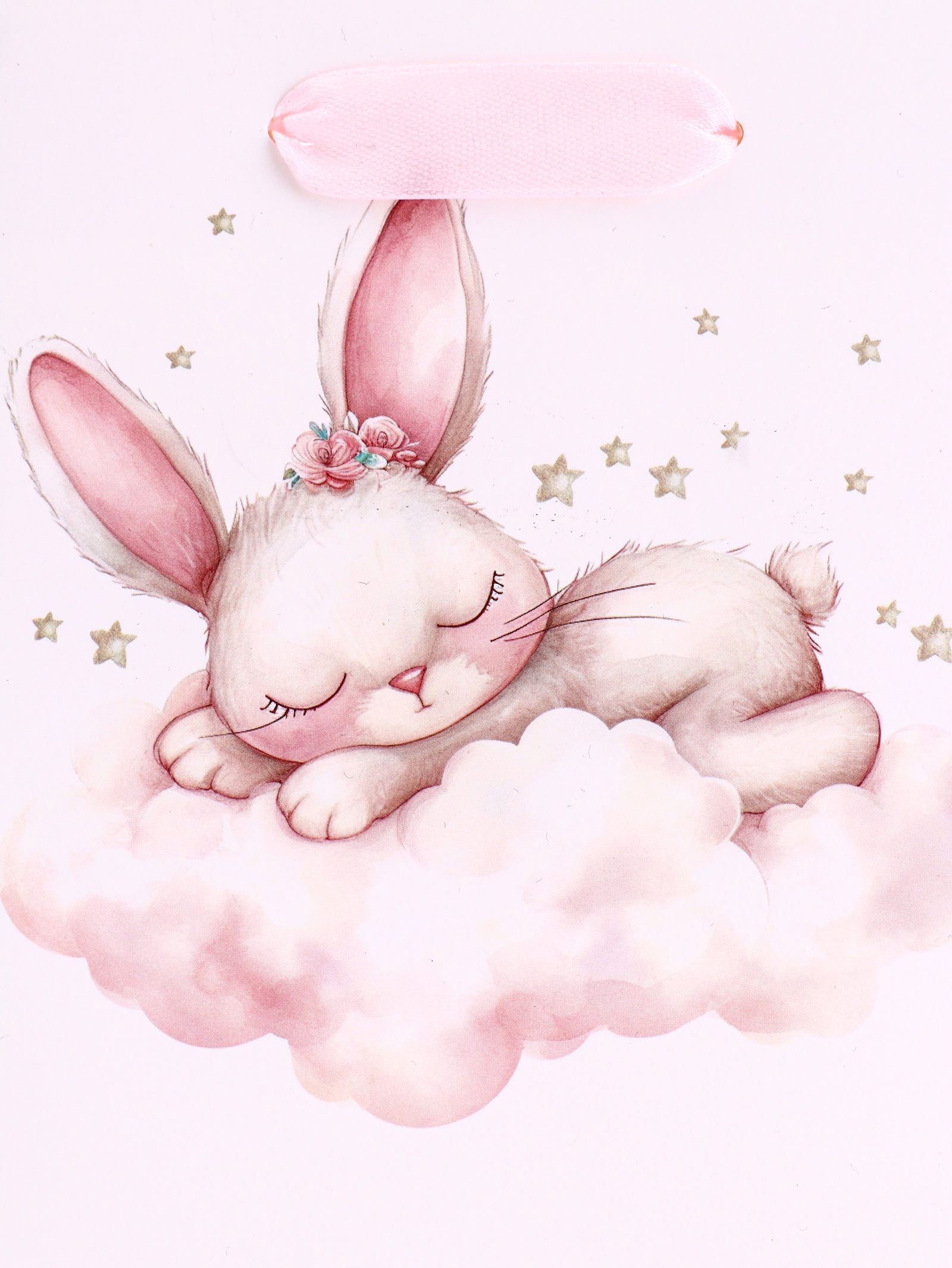 Пакет подарочный UPAK LAND Зайка S 12 × 15 × 55 см - фото 3