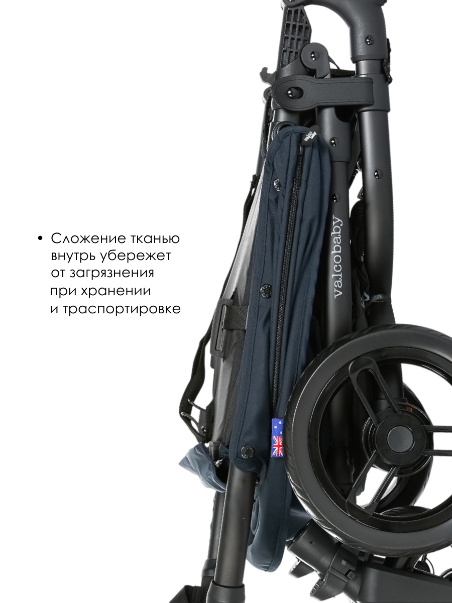 Коляска прогулочная Valco baby Snap 4 / Deep Blue синий - фото 6