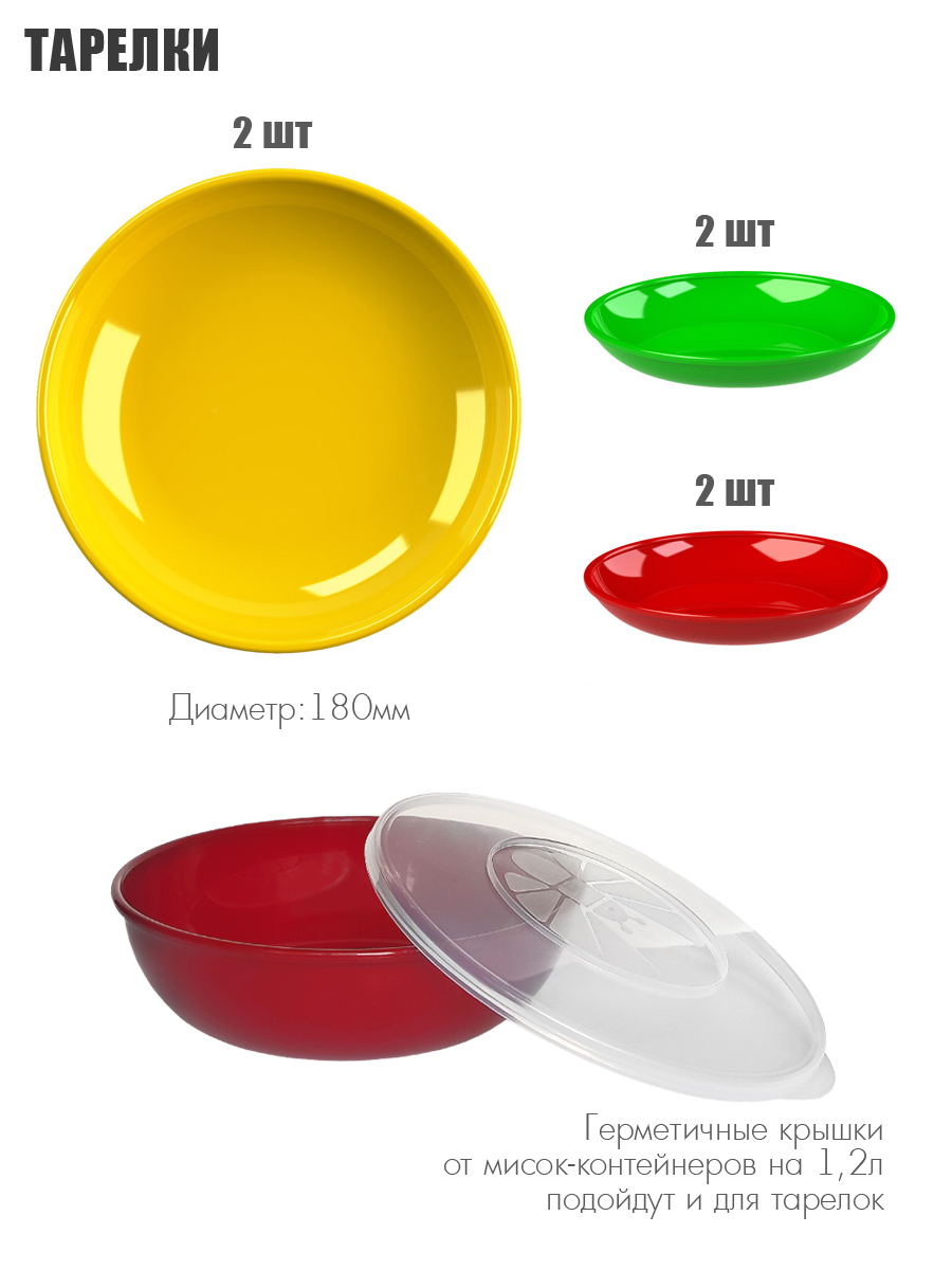 Набор посуды Solaris на 6 персон Расширенный - фото 4