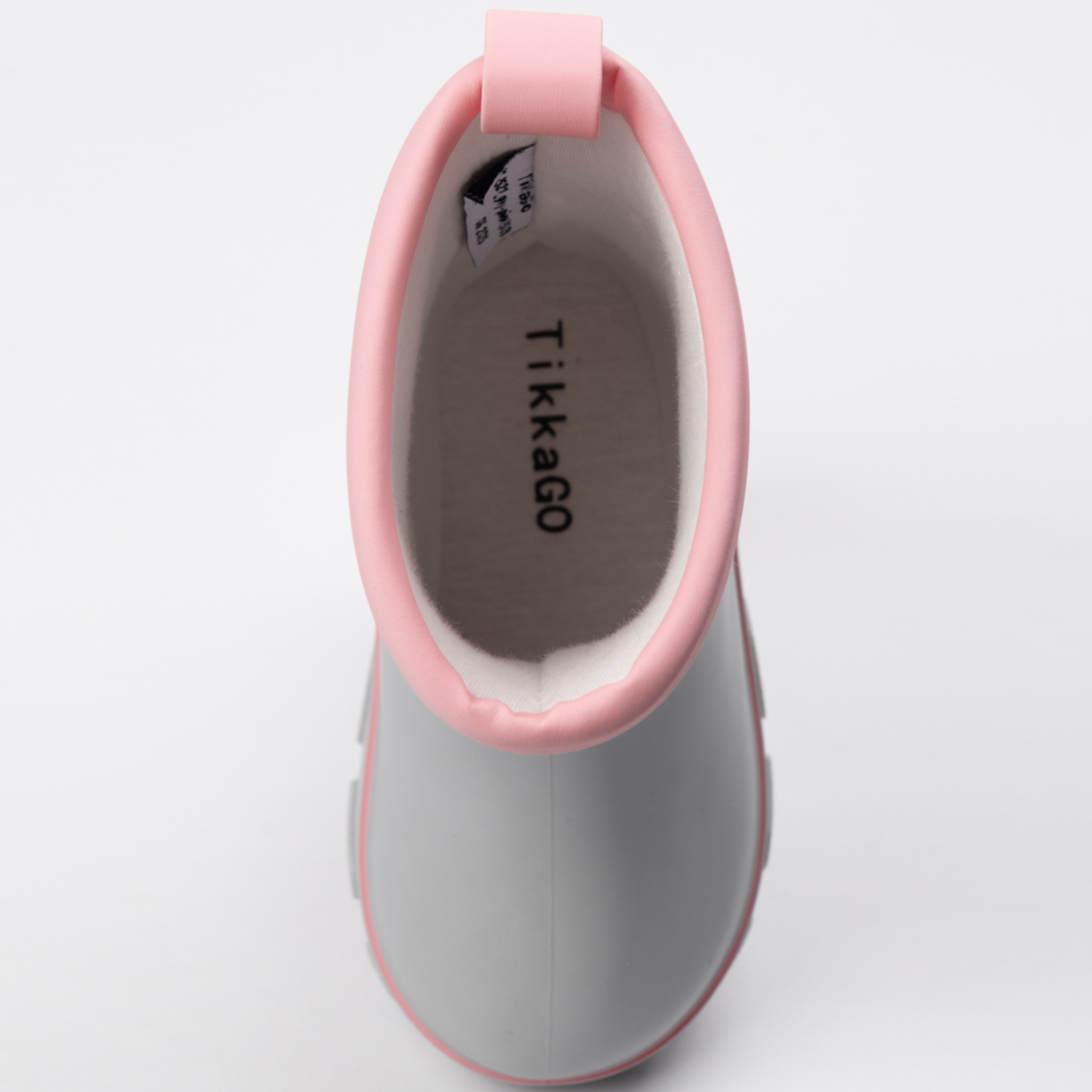 Сапоги резиновые TikkaGo 2L01_2521_grey-pink - фото 6