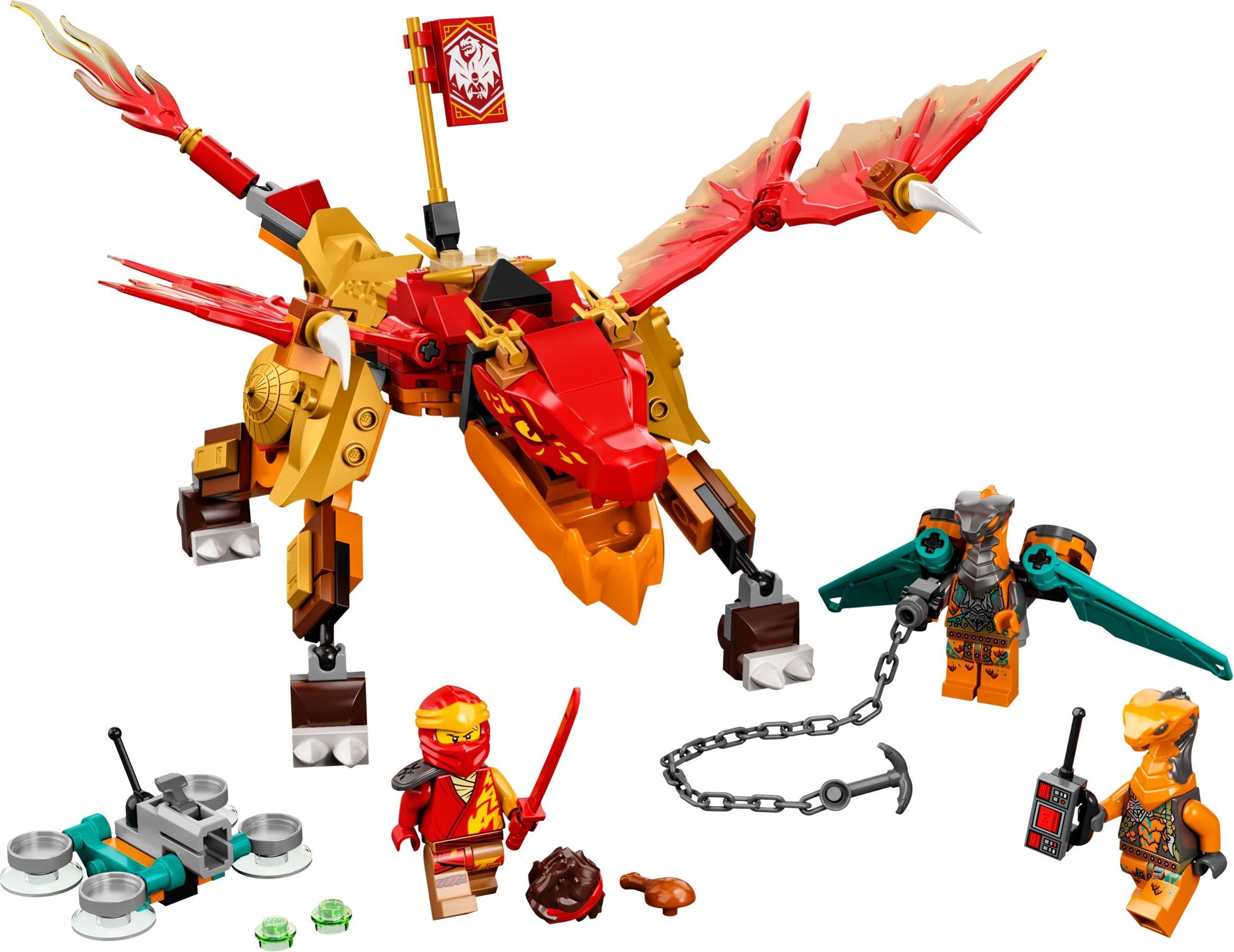 Конструктор LEGO NINJAGO 204 дет. - фото 2