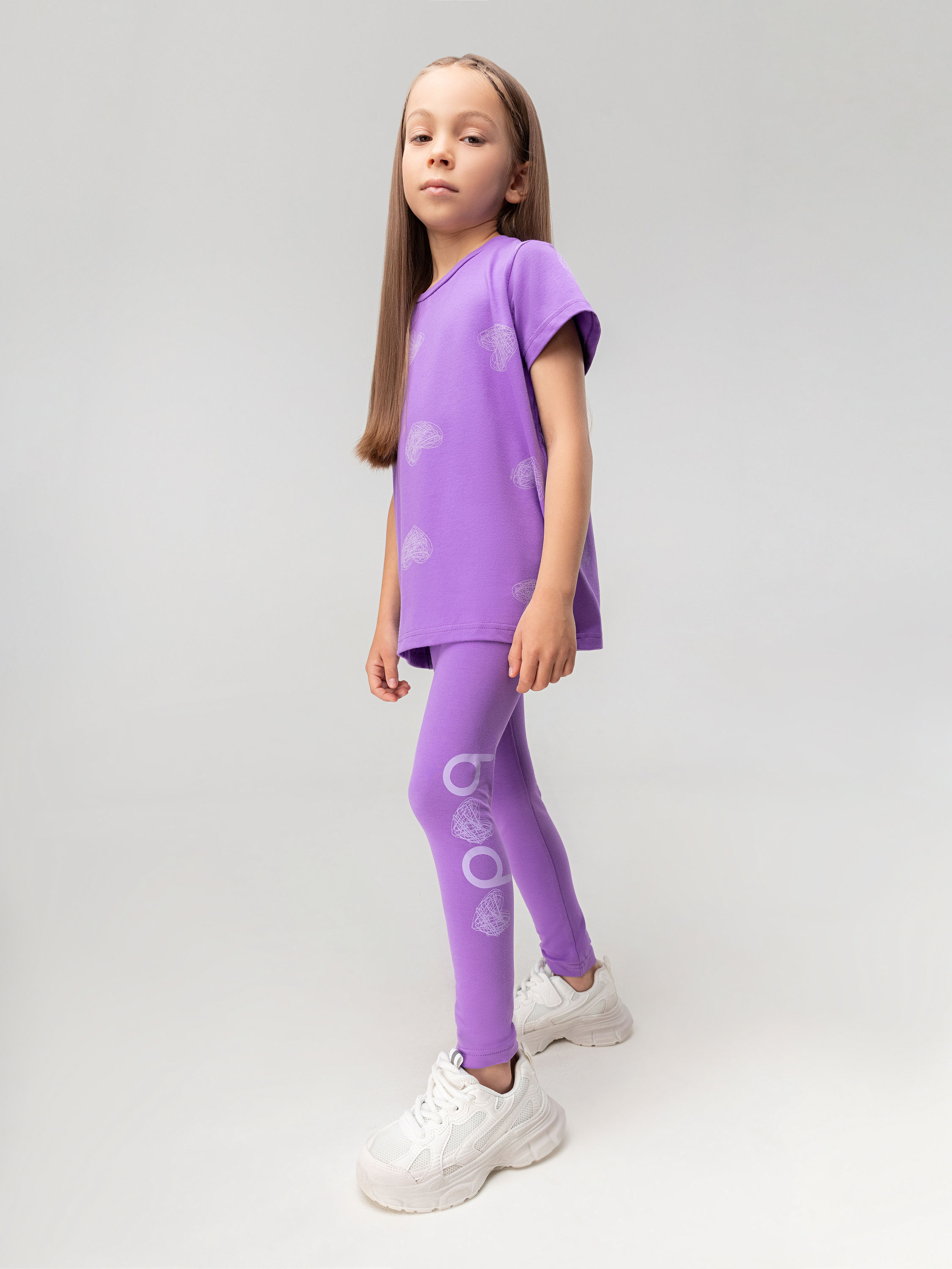 Лосины Bodo 15-166MU_фиолетовый - фото 3