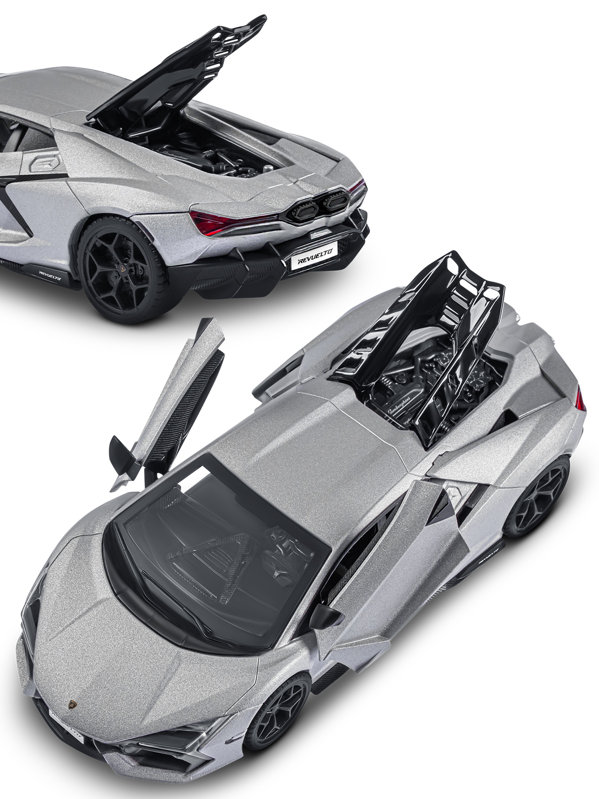 Автомобиль АВТОпанорама Lamborghini Revuelto 1:24 JB1251763 - фото 28