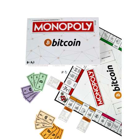 Настольная игра HASBRO (GAMES) Monopoly bitcoin биткоин