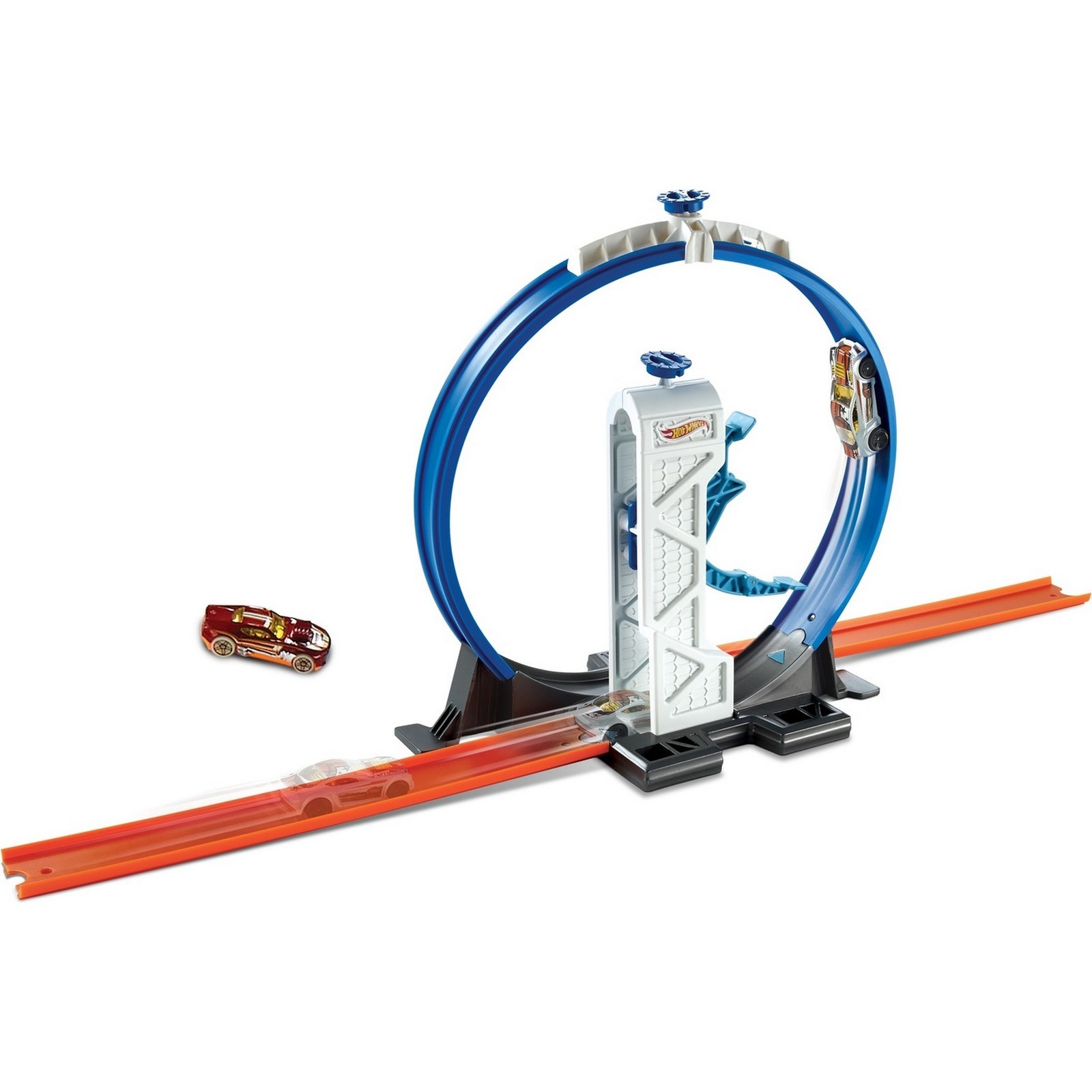 Базовый набор Hot Wheels аксессуаров для трека с машинкой в ассортименте DNH84 - фото 51