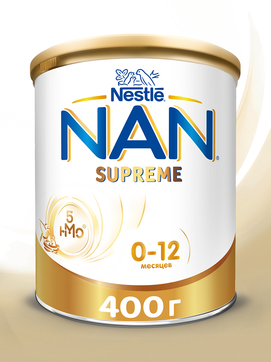 Смесь сухая NAN Supreme молочная 0-12 мес 400 г - фото 1