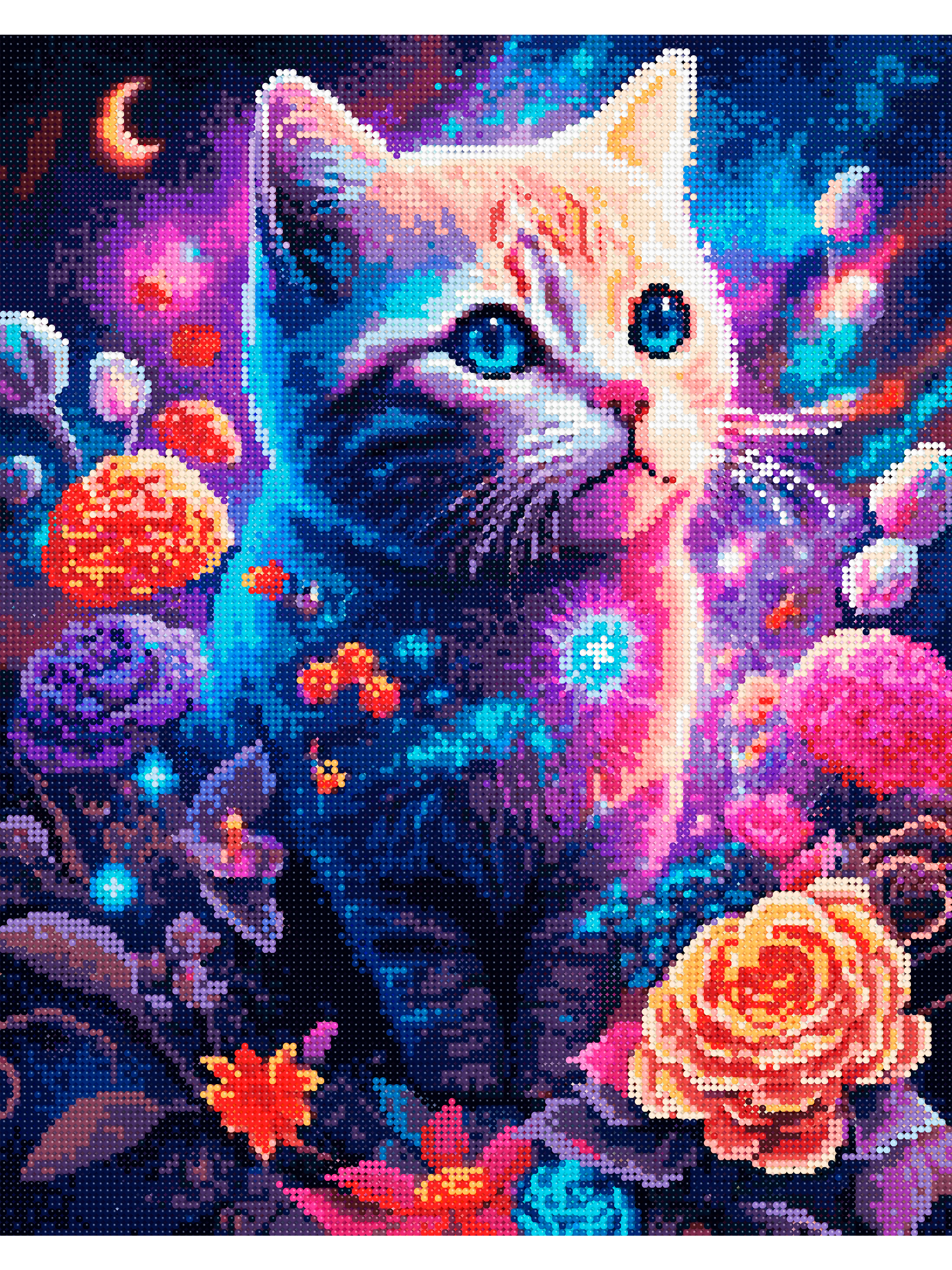 Алмазная мозаика Art sensation Космический кот в ассортименте - фото 2