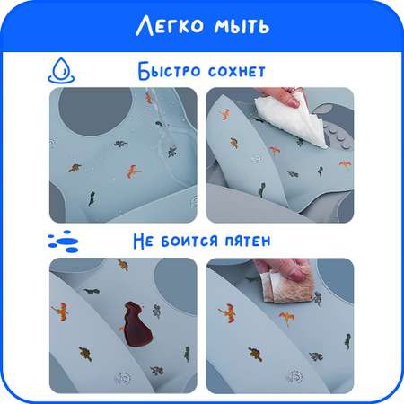 Нагрудник MIKMEL пластик
