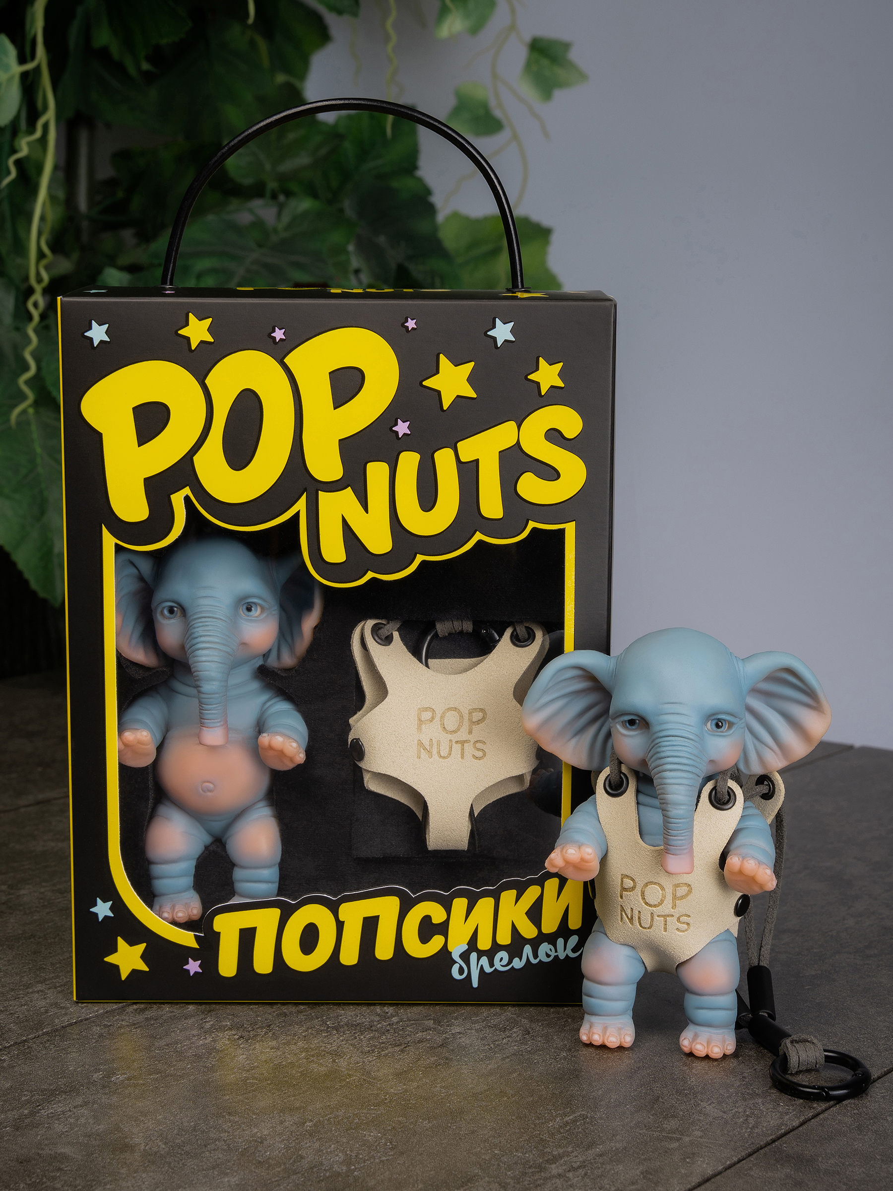 Фигурка Magic Manufactory POP Nuts Слон голубой - фото 23