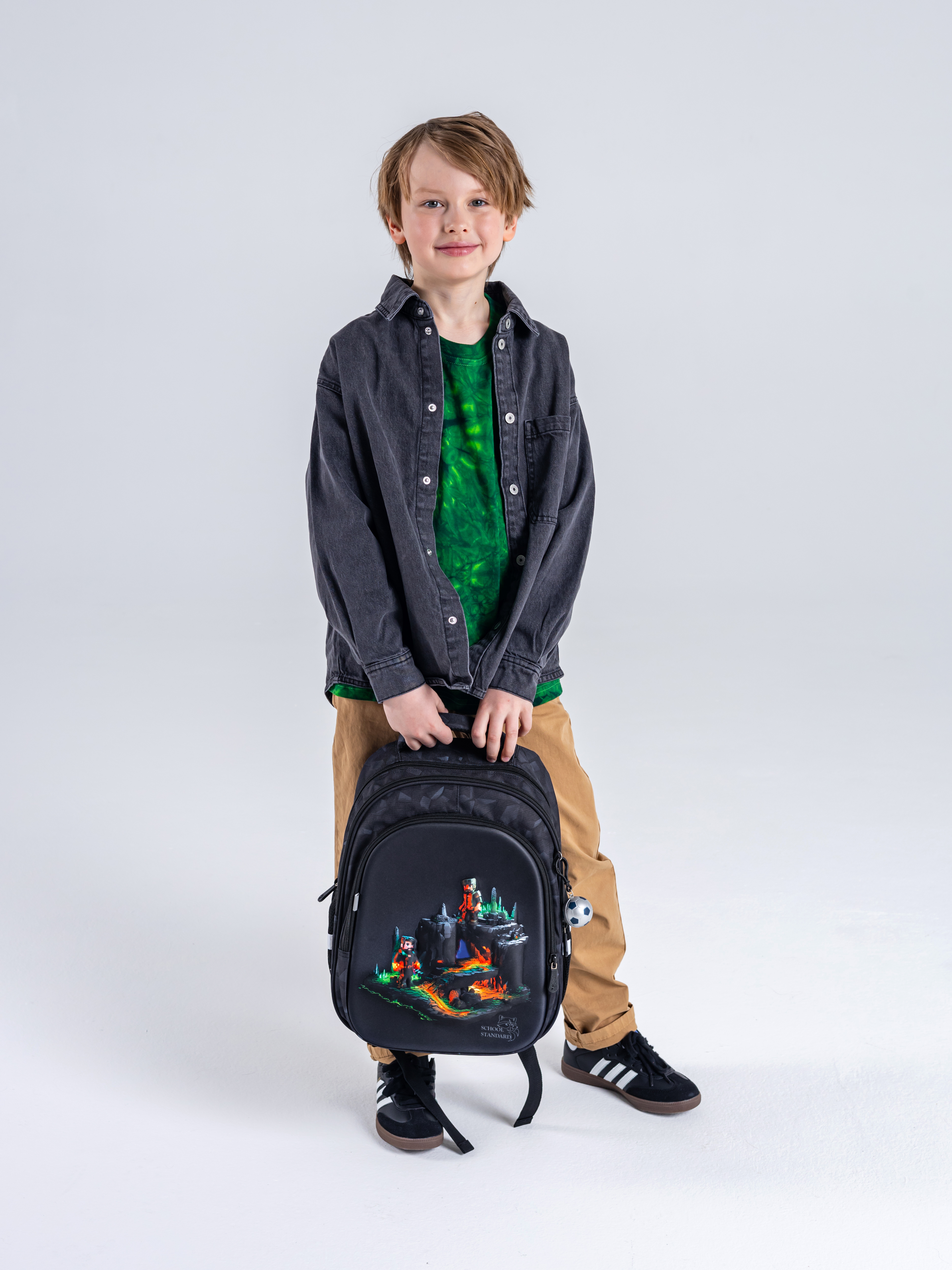 Рюкзак School Standard первокласснику набор 4 в 1 - фото 3