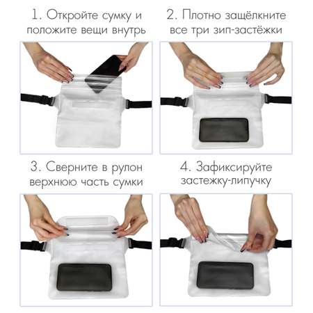 Сумка Solaris Водонепроницаемая поясная