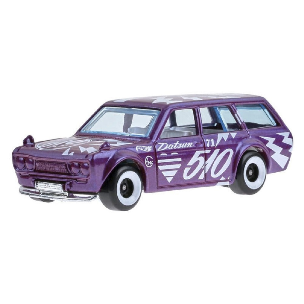 Автомобиль Hot Wheels Datsun Bluebird Wagon 1:64 65136 - фото 1