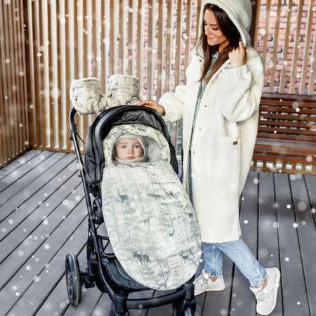 Конверт в коляску Amarobaby Snowy Baby