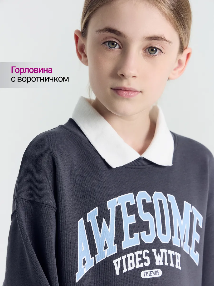 Платье Mark Formelle (Марк Формэль) 157836/22/25614П-7/графит +печать - фото 5