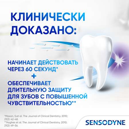 Зубная паста Sensodyne с фтором