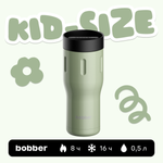 Термокружка 500 мл для напитков Bobber Tumbler 500 зеленый