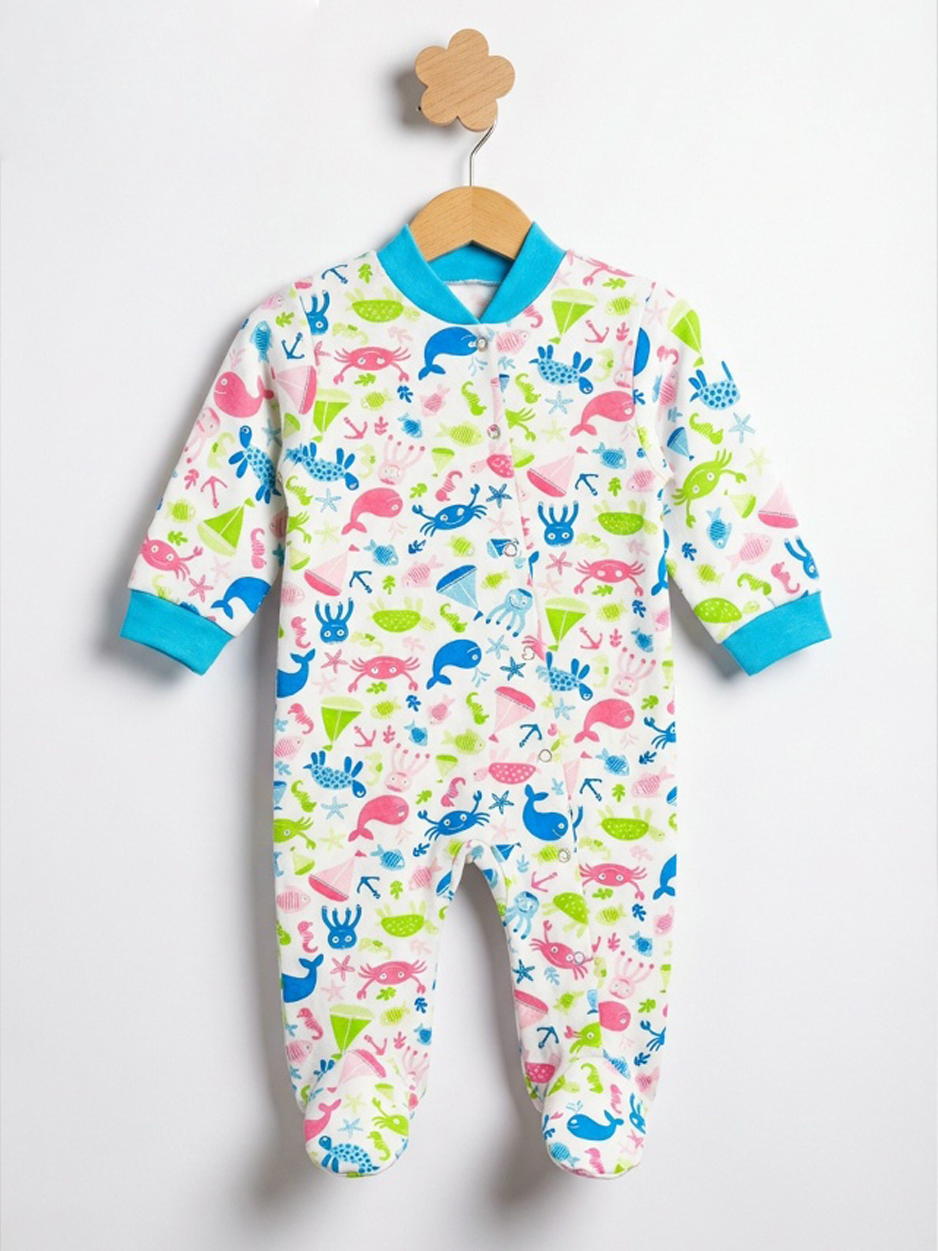 Изображение товара Комбинезон для новорожденных Рыжик 80 демисезонный хлопковый мягкий комфортный Изображение товара Комбинезон для новорожденных Рыжик 80 демисезонный хлопковый мягкий комфортный