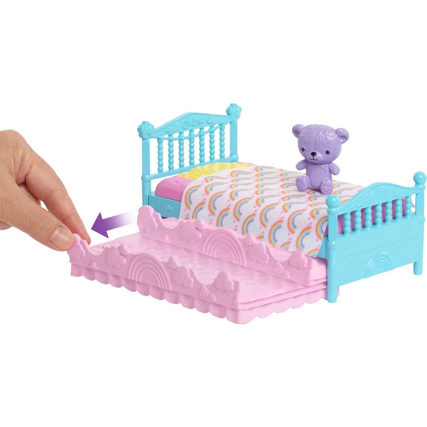 Кукла мини Barbie FDB32 - фото 7