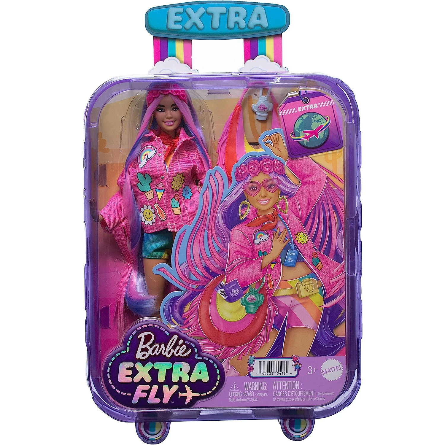 Кукла модельная Barbie Extra Fly Пустыня HPB15 - фото 6