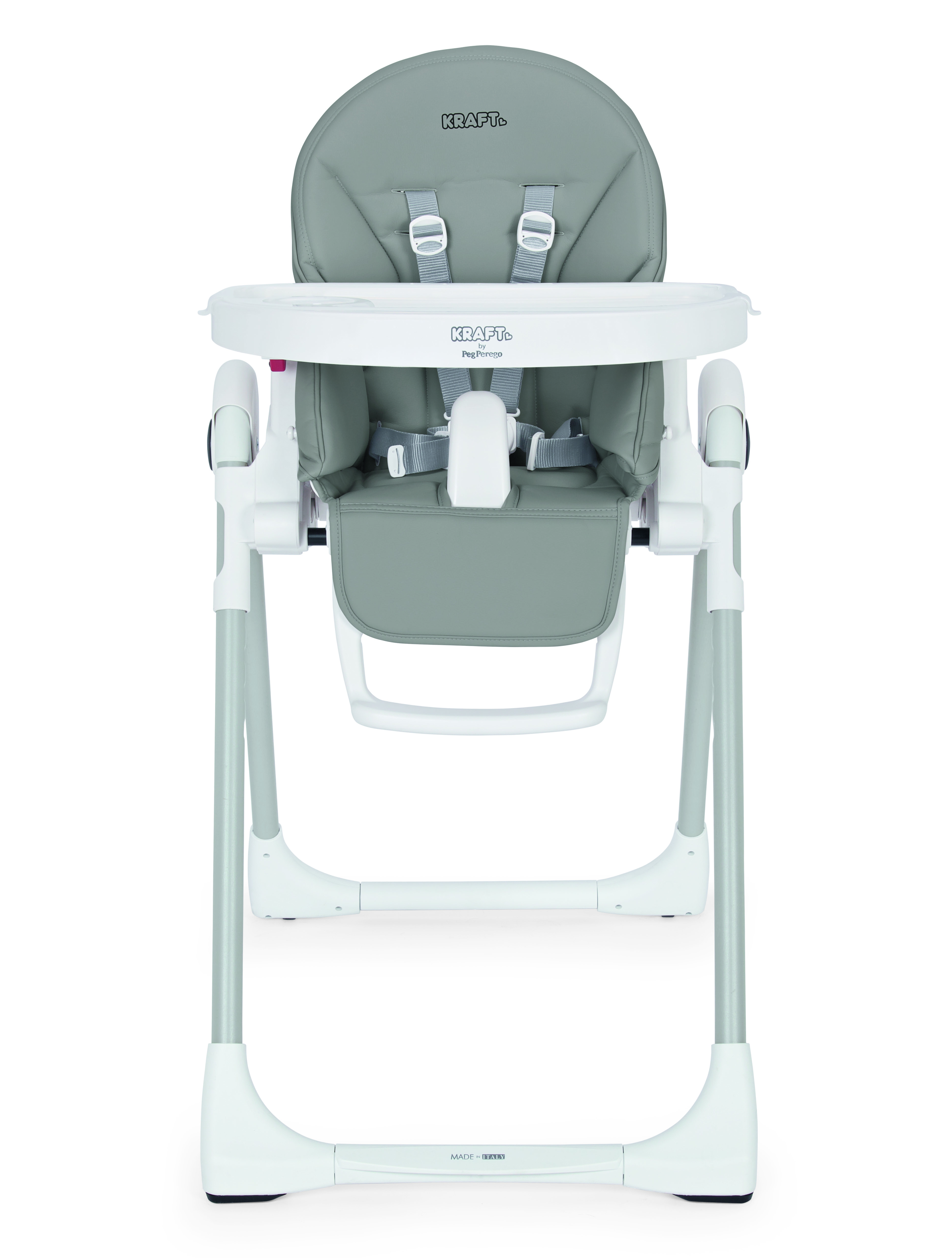 Стульчик для кормления Peg-Perego Prima Pappa Follow Me Plus серый - фото 27