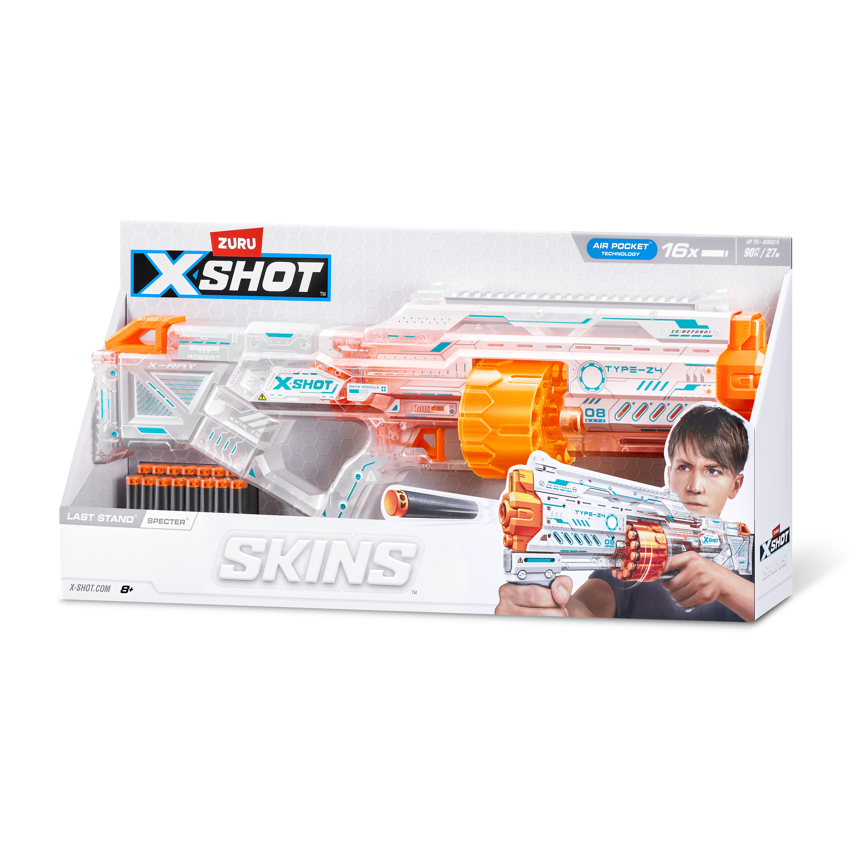 Бластер Zuru XSHOT  Skins Last Stand Specter - фото 12