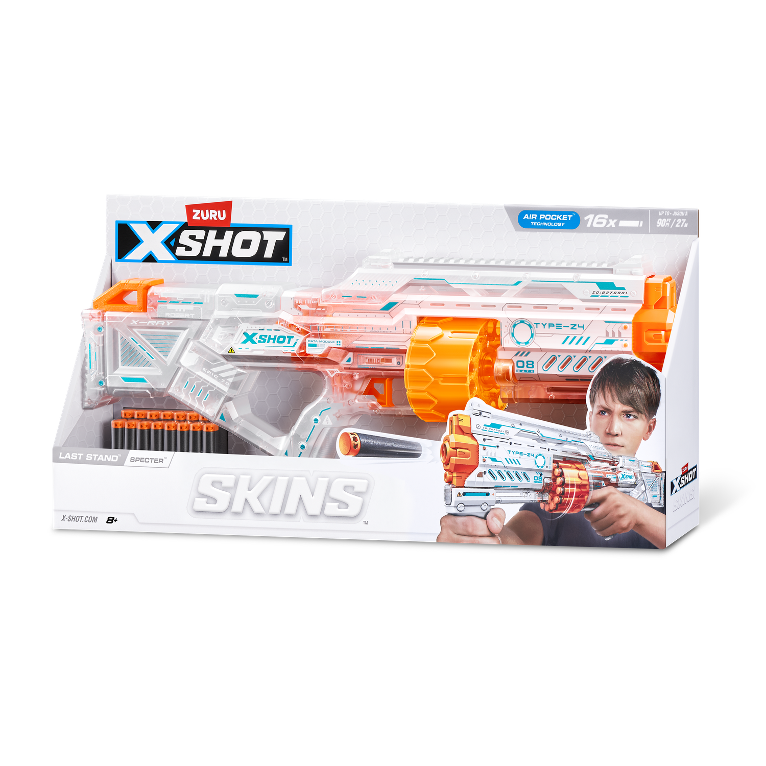 Бластер Zuru XSHOT  Skins Last Stand Specter - фото 12