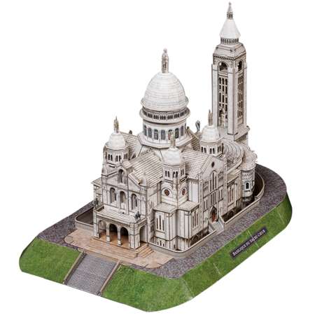 Сборная модель Умная бумага Базилика Сакре-Кёр. Sacre-Coeur Basilica. Арт. 635