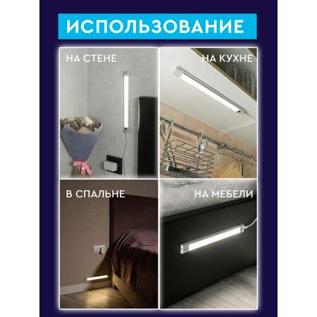 Светильник модульный СТАРТ светодиодный LM 6W 4000K с функцией Hands Free