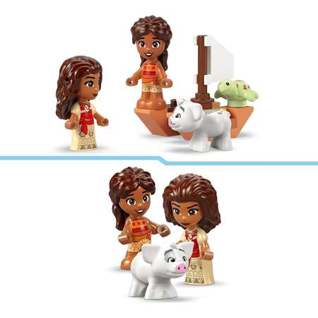 Конструктор LEGO Disney Princess Развлечения на острове Моаны блочный