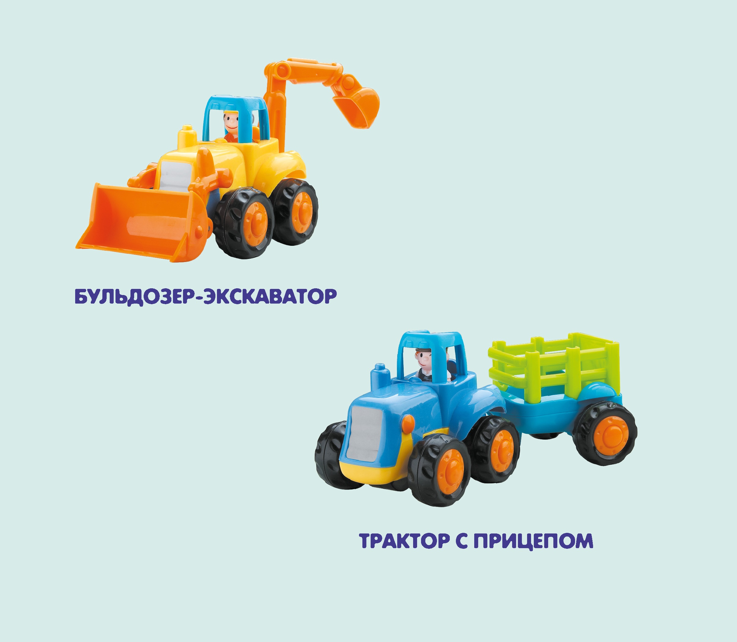 Грузовик BabyGo Строительная техника в ассортименте - фото 1