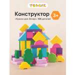 Конструктор Томик Краски дня деревянный 105 дет.